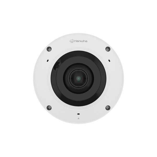 Hanwha Vision XNF-A9014RV Netzwerk Fix Dome Kamera, AI, Tag/Nacht, 3536x3536, Wisenet 9, 1,76mm, FishEye, PoE+, 12VDC, IP66, IK10