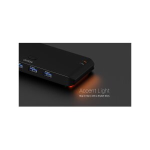 ATEN US5324 2x4-Port USB Sharing Switch, USB 3.2 Gen 1 Peripheral Sharing Switch