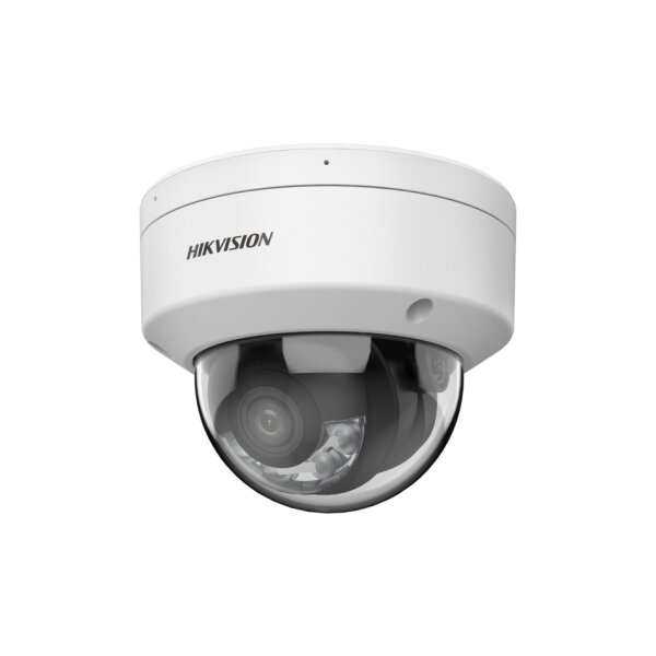Hikvision DS-2CD2147G2H-LISU(4mm)(eF)(O-STD) Netzwerk Dome Kamera, 4MP, 4mm, Mic, Weißlicht, IR, IP67, vandalismusgeschützt IK10, weiß
