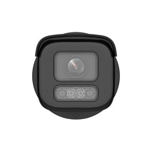 Hikvision DS-2CD2643G2-LIZS2U(2.8-12mm)(O-STD) Netzwerk Varifokal Bullet Kamera, 4MP, 2,8-12mm, AcuSense, Weißlicht, Infrarot, Mic, IP67, weiß