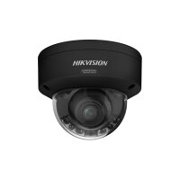 Hikvision DS-2CD27123G2-LIZS2UY(2.8-12mm)OSTDBLACK Netzwerk Varifokal Dome Kamera, 12MP, 2,8-12mm, AcuSense, Weißlicht, Infrarot, Mic, IP67, schwarz