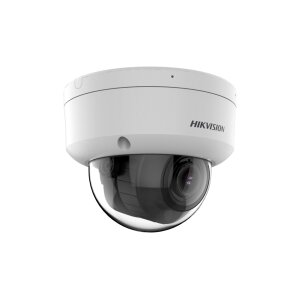 Hikvision DS-2CD2743G2-LIZS2U(2.8-12mm)(O-STD) Netzwerk Varifokal Dome Kamera, 4MP, 2,8-12mm, AcuSense, Weißlicht, Infrarot, Mic, IP67, weiß