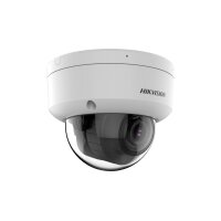 Hikvision DS-2CD2743G2-LIZS2U(2.8-12mm)(O-STD) Netzwerk Varifokal Dome Kamera, 4MP, 2,8-12mm, AcuSense, Weißlicht, Infrarot, Mic, IP67, weiß