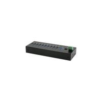 EXSYS EX-11230HMS 10 Port USB 3.2 Gen 1 HUB Din-Rail Kit und Wand VIA VL811+ Chipset