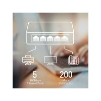 CUDY FS105D 5-Port 10/100 Desktop Switch