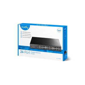 CUDY GS1024 24-Port Gigabit Metall Switch