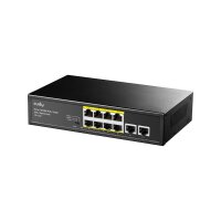 CUDY FS1010P 8-Port 10/100M PoE+ Switch 2 Uplink Ports 120W