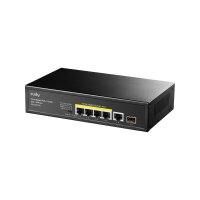 CUDY GS1005PTS1 5-Port Gigabit PoE+ Switch 1 SFP Port 120W