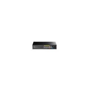 CUDY GS1010PE 8-Port Gigabit PoE+ Switch 2 Gigabit Uplink Ports 120W