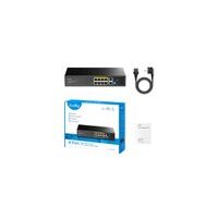 CUDY GS1010PE 8-Port Gigabit PoE+ Switch 2 Gigabit Uplink Ports 120W