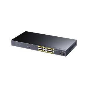 CUDY GS1020PS2 16-Port Gigabit PoE+ Switch 2 Gigabit SFP Ports 200W