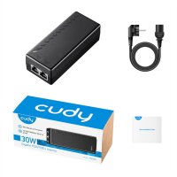 CUDY POE200 30W PoE+/PoE Injektor Gigabit