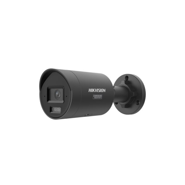 Hikvision DS-2CD20123G2-LIUY(2.8mm)(O-STD)(BLACK) Netzwerk Fix Bullet Kamera, 12MP, 2,8mm, AcuSense, Weißlicht, Infrarot, Mic, IP67, schwarz