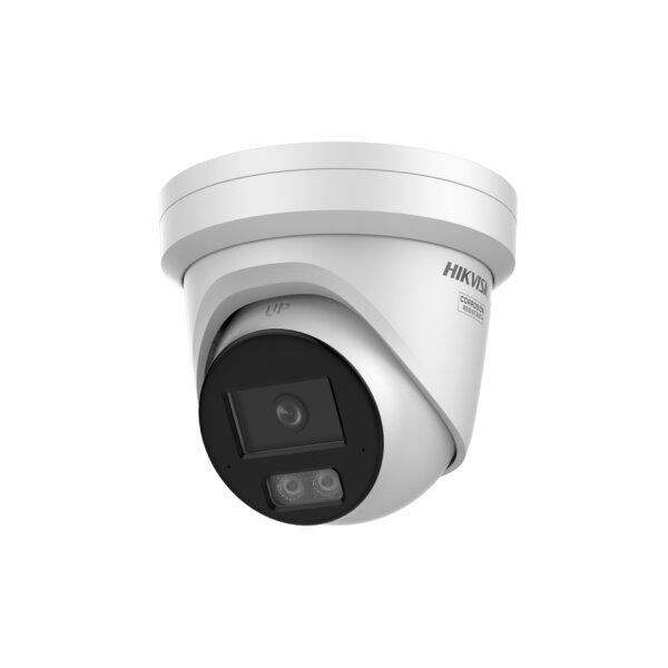 Hikvision DS-2CD23123G2-LI2UY(2.8mm)(O-STD) Netzwerk Fix Turret Kamera, 12MP, 2,8mm, AcuSense, Weißlicht, Infrarot, Mic, IP67, weiß
