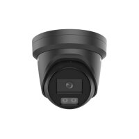 Hikvision DS-2CD23123G2-LI2UY(2.8mm)(O-STD)(BLACK) Netzwerk Fix Turret Kamera, 12MP, 2,8mm, AcuSense, Weißlicht, Infrarot, Mic, IP67, schwarz