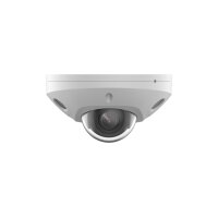 Hikvision DS-2CD2523G2-LIS2U(4mm)(O-STD) Netzwerk Fix Mini Dome Kamera, 2MP, 4mm, AcuSense, Weißlicht, Infrarot, Mic, IP67, weiß