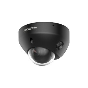 Hikvision DS-2CD2583G2-LIS2U(2.8mm)(O-STD)/BLACK Netzwerk Fix Mini Dome Kamera, 8MP, 2,8mm, AcuSense, Weißlicht, Infrarot, Mic, IP67, schwarz
