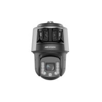 Hikvision DS-2SF7C442MXG2/LM-ELWY/26(F0)(O-STD) Netzwerk PTZ Kamera, TandemVu, 6MP, 42x optischer Zoom, 4MP PTZ, IR, Weißlicht, Darkfighter 2.0, IP67