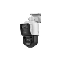 Hikvision DS-2SE3C404MWG-E/14(2.8mm)(O-STD) Netzwerk PTZ Kamera, TandemVu, 4MP, 4x optischer Zoom, 4MP Bullet, Weißlicht, IR, Darkfighter, IP66