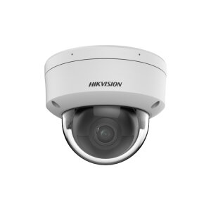 Hikvision DS-2CD3183G2-ISU(2.8mm)(B)(O-STD) Netzwerk Dome Kamera, 8MP, AcuSense, 120dB WDR, Mic, IR, IP67, weiß
