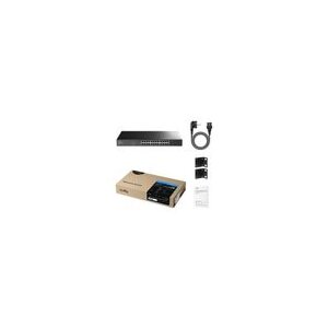 CUDY GS1024E 24-Port Gigabit Switch Light Managed Rackmount