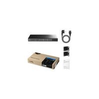 CUDY GS1024E 24-Port Gigabit Switch Light Managed Rackmount