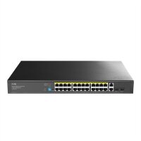 CUDY GS1026PS2 24-Port Gigabit Switch PoE+ mit 2 RJ45 Uplink and 2 SFP 300W