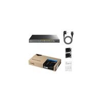 CUDY GS1026PS2 24-Port Gigabit Switch PoE+ mit 2 RJ45 Uplink and 2 SFP 300W