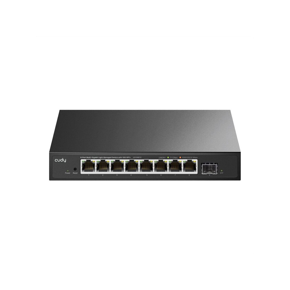 CUDY HS108ES1 8-Port 2.5G Switch Light Managed mit 10G SFP+