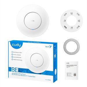 CUDY AP6500 BE6500 Wi-Fi 7 Access Point 2.5G mit 10G SFP+
