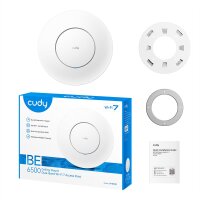 CUDY AP6500 BE6500 Wi-Fi 7 Access Point 2.5G mit 10G SFP+