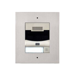 2N IP Solo Unterputz IP-Audiotürstation Silber
