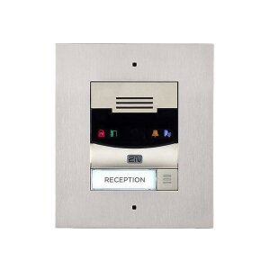 2N IP Solo Unterputz IP-Audiotürstation Silber