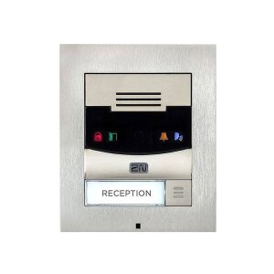 2N IP Solo Aufputz IP-Audiotürstation Silber