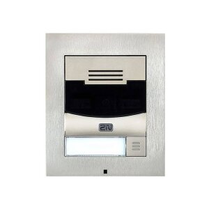 2N IP Solo Aufputz IP-Audiotürstation Silber