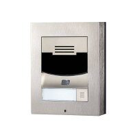2N IP Solo Aufputz IP-Audiotürstation Silber