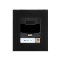 2N IP Solo Unterputz IP-Audiotürstation Schwarz