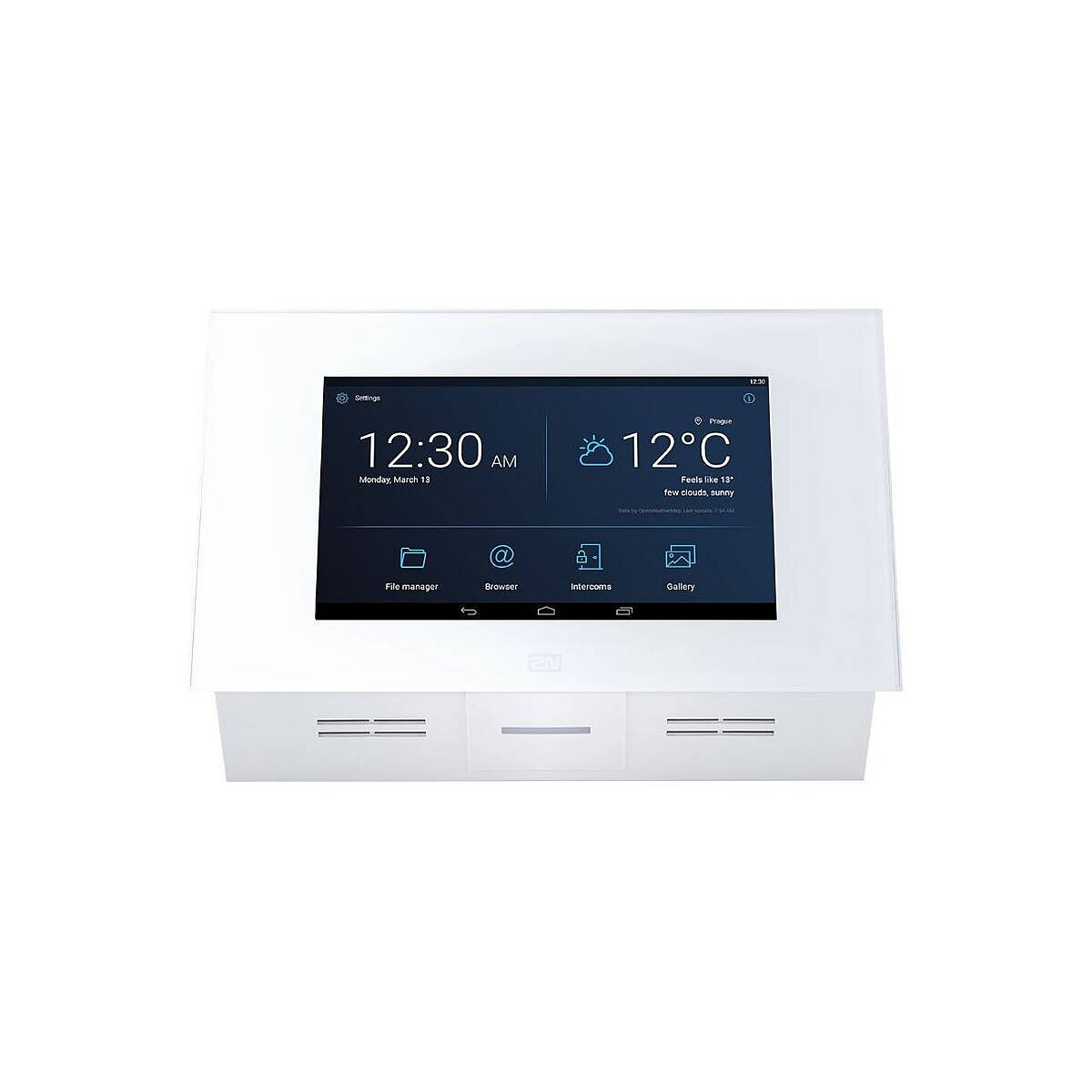 2N Indoor Touch 2.0 White IP Innensprechstelle
