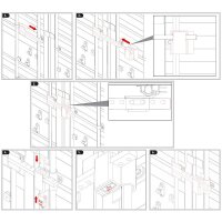 ABUS Containerschloss ConHasp 205 ohne Vorhangschl