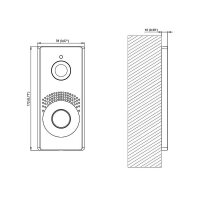 2N IP One Türstation mit Kamera, silber