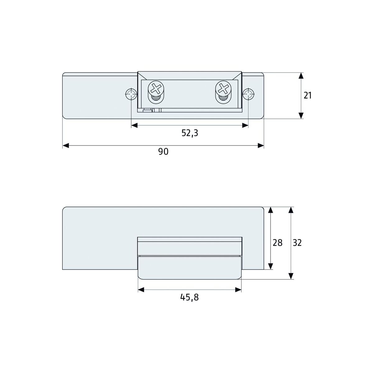 ABUS ET60 Elektrischer Türöffner
