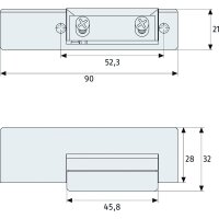 ABUS ET60 Elektrischer Türöffner