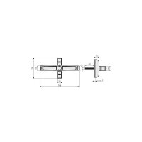 Abus 2420 B AL0125 Fenster-Zusatzsicherung