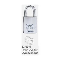 Abus 83/60-5 Vorhängeschloss für Ovalzylinder