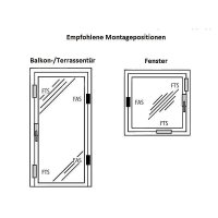 Abus FAS97 W EK Automatik Scharnierseitensicherung