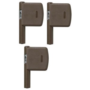 3er Set Abus FAS 101 B Scharnierseitensicherung