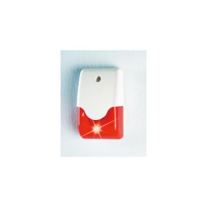 ABUS SG1681 Sirene + Licht rot Kombisignalgeber