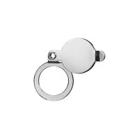 ABUS Sichtschutzblech f. Türspion 1200/2200,silber