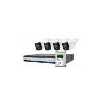 ABUS TVVR33843T 8-Kanal Hybrid Analog Komplettset