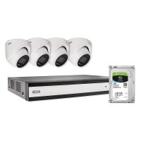 ABUS TVVR33843D 8-Kanal Hybrid Analog Komplettset